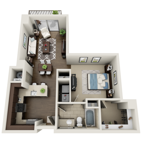 A1E Floorplan